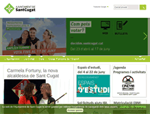 Tablet Screenshot of festamajor.santcugat.cat